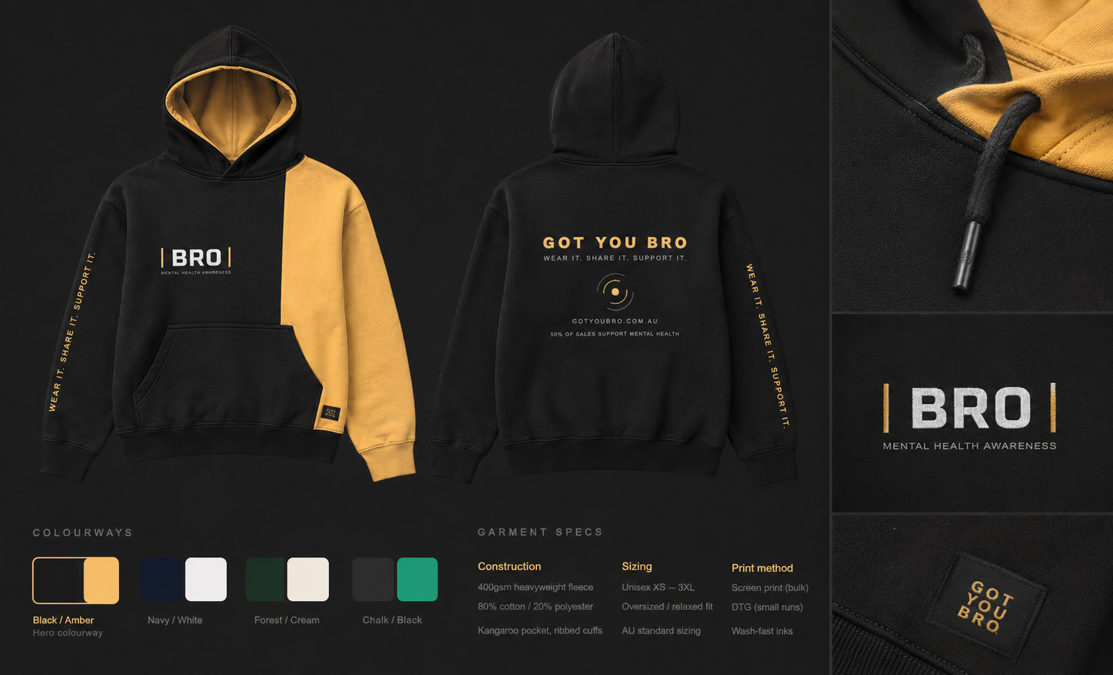 GYB Brotherhood Hoodie